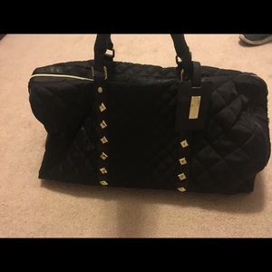 Steve Madden Black Duffle Travel bag